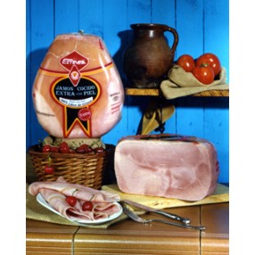 Jamon cocido extra ESTEVEZ peso aproximado 200 grs